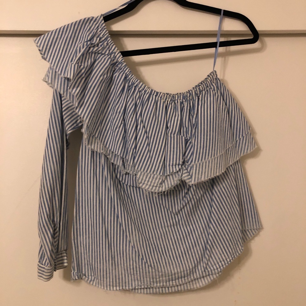 Zara One Shoulder Top